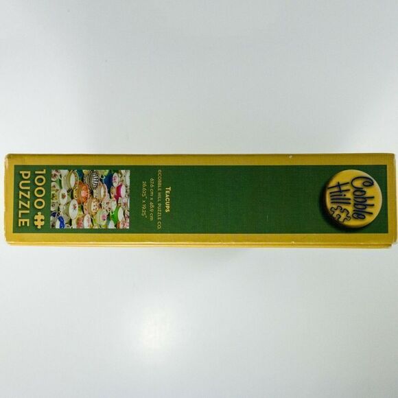 Cobble Hill Teacups 1000 Piece Puzzle - Picture 7 of 7